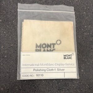 Montblanc Polishing Cloth for Silver